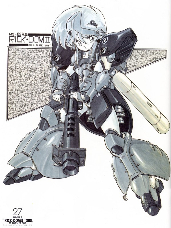 Otaku Gallery  / Art Books / Gundam - Mobile Suit Girls - Mika Akitaka / 025.jpg